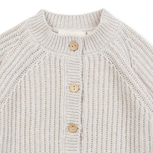 Laden Sie das Bild in den Galerie-Viewer, Baby Strickstrampler MANI von Sense Organics oatmeal/beige
