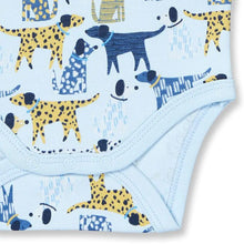 Laden Sie das Bild in den Galerie-Viewer, Langarm Baby Body VARIN RETRO Hunde von Sense Organics