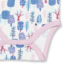 Laden Sie das Bild in den Galerie-Viewer, Langarm Baby Body VARIN RETRO Bäume von Sense Organics