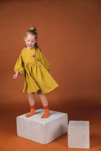 Ella Dress mit Strauß von baba Kidswear