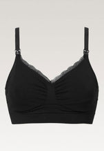 Laden Sie das Bild in den Galerie-Viewer, Still-BH Fast Food Bra Classic in black von boob