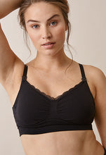 Laden Sie das Bild in den Galerie-Viewer, Still-BH Fast Food Bra Classic in black von boob