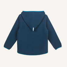 Laden Sie das Bild in den Galerie-Viewer, PAUKKU Essential Fleecejacke - Zip in Innenjacke von finkid in navy/denim