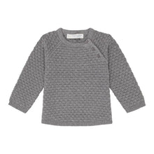 Laden Sie das Bild in den Galerie-Viewer, Gestricktes Oberteil Keme von Sense Organics in grau