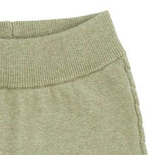 Laden Sie das Bild in den Galerie-Viewer, Baby-Strickleggings Pablo in Olive von Sense Organics