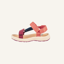 Laden Sie das Bild in den Galerie-Viewer, NAUHA Tape Trekking Sandalen von finkid in beet red/rose