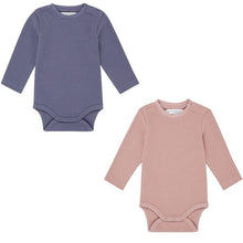 Laden Sie das Bild in den Galerie-Viewer, Langarmbody Classic Waffel-Jersey Malu in rosenholz von Sense Organics
