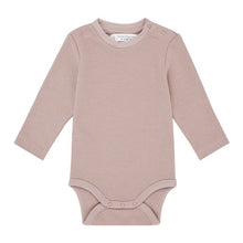 Laden Sie das Bild in den Galerie-Viewer, Langarmbody Classic Waffel-Jersey Malu in rosenholz von Sense Organics