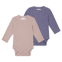 Laden Sie das Bild in den Galerie-Viewer, Langarmbody Classic Waffel-Jersey Malu in rosenholz von Sense Organics