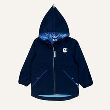 Laden Sie das Bild in den Galerie-Viewer, PUUSKIAINEN  Essential Outdoor Jacke - Zip in Außenjacke von finkid navy/denim