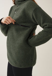 Wollflor-Pullover 90er von boob für Schwangerschaft und Stillzeit