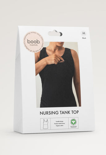 Stilltop Essential von boob, schwarz