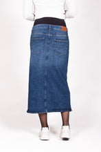 Laden Sie das Bild in den Galerie-Viewer, Umstandsrock: Jeansrock Midi von Love2wait