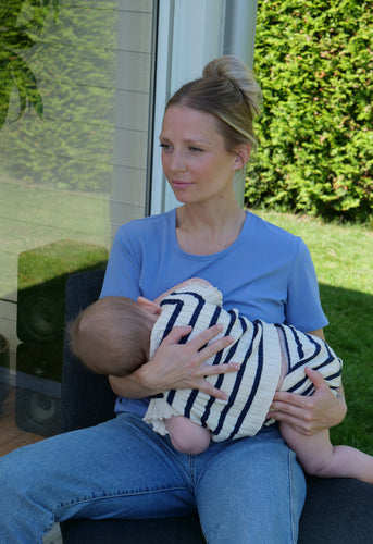 Still-T-Shirt Essential - pale blue von boob
