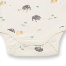 Laden Sie das Bild in den Galerie-Viewer, Kurzarm Baby Body VARIN Safari von Sense Organics