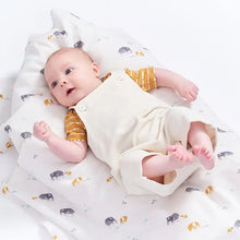 Laden Sie das Bild in den Galerie-Viewer, Kurzarm Baby Body VARIN Mustard von Sense Organics