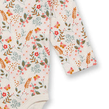 Laden Sie das Bild in den Galerie-Viewer, Langarm Baby Body VARIN RETRO Blumen von Sense Organics