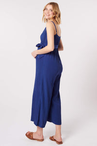 Umstands- & Stilljumpsuit/ Overall in blau