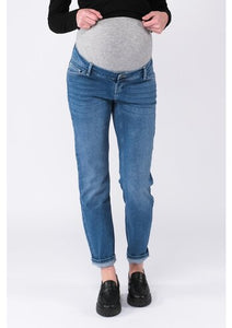 Umstandsjeans Norah MOM-FIT stone wash sustainable 32"