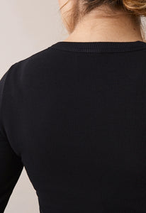 Umstands- und Stillshirt Signe black