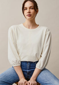Umstands- und Stillbluse "T-Shirt Bluse" von boob in Tofu