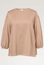 Laden Sie das Bild in den Galerie-Viewer, Umstands- und Stillbluse &quot;T-Shirt Bluse&quot; von boob in Sand