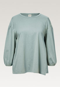 Umstands- und Stillbluse "T-Shirt Bluse" von boob in Mint