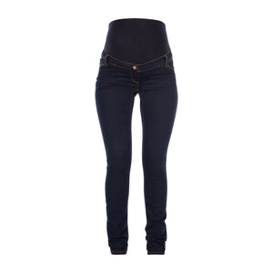 Umstandsjeans Sophia dark aged von LOVE2WAIT 30er Länge