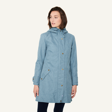 Laden Sie das Bild in den Galerie-Viewer, Umstands- und Tragejacke OIVIMAA  Outdoor Parka - Zip in Außenjacke von finside in smoke blue