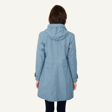 Laden Sie das Bild in den Galerie-Viewer, Umstands- und Tragejacke OIVIMAA  Outdoor Parka - Zip in Außenjacke von finside in smoke blue